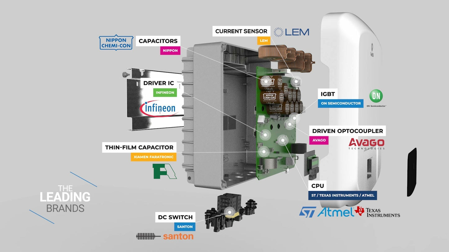 FOXESS INVERSOR 5000W, 2 MPPT, 220VAC, DC SWITCH, WIFI, G2